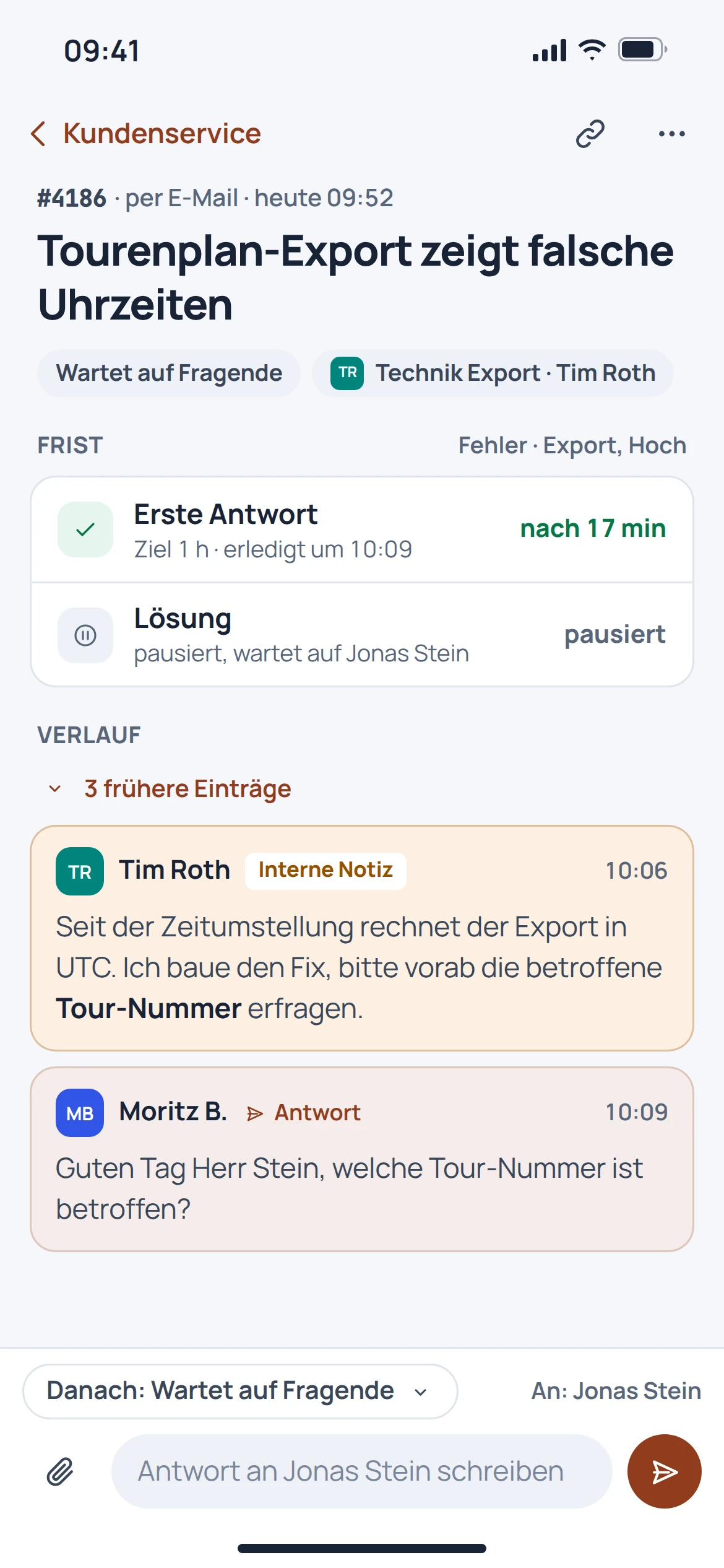 EU Desk: mobile Konzeptvorschau